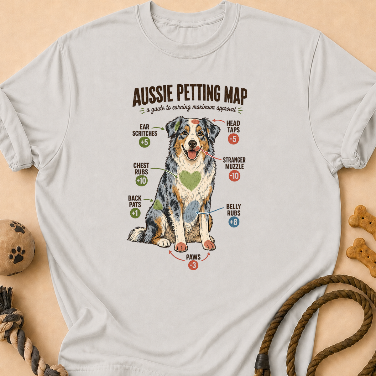 Petting Map T-Shirt
