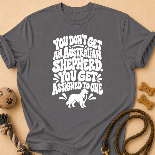 Assigned to Aussie T-Shirt