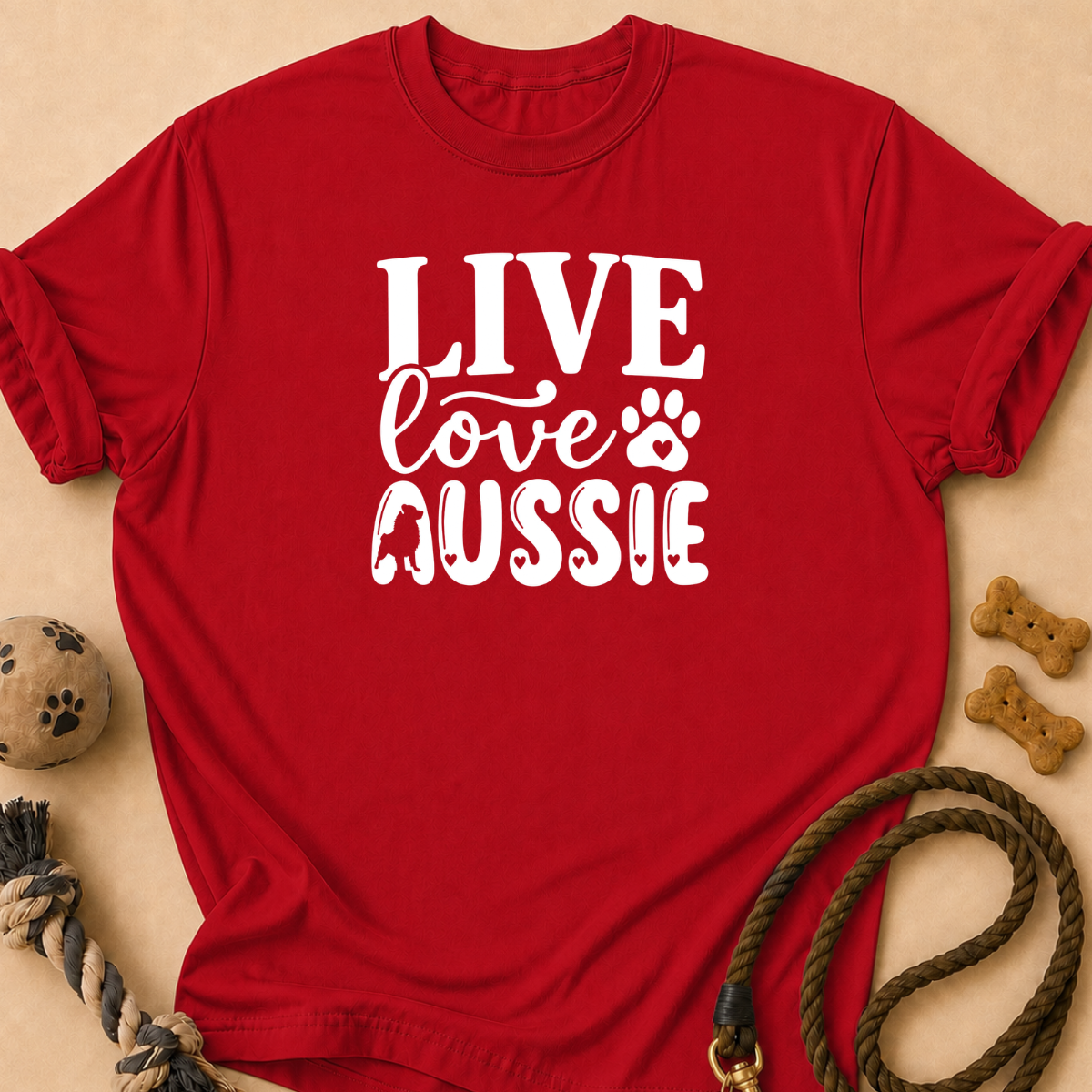 Live Love Aussie T-Shirt