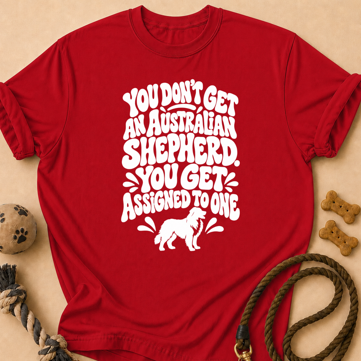 Assigned to Aussie T-Shirt