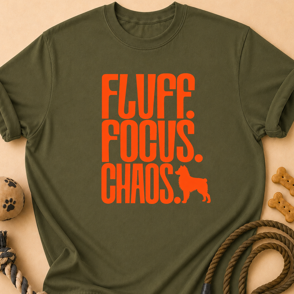 Fluff Focus Aussie T-Shirt