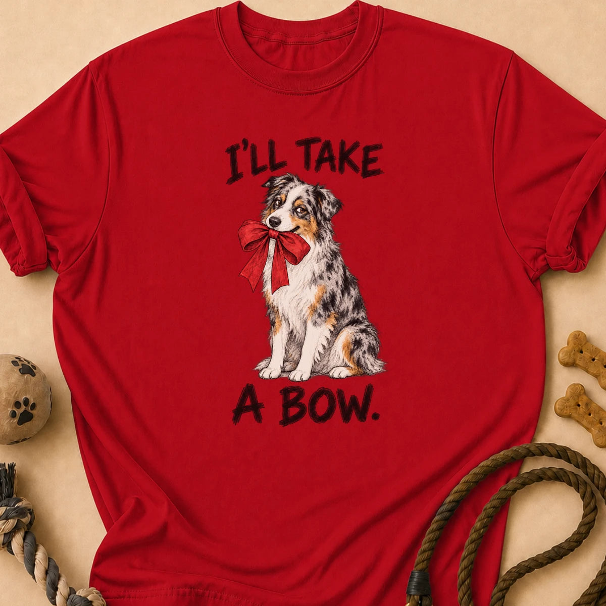 A Bow Aussie T-Shirt
