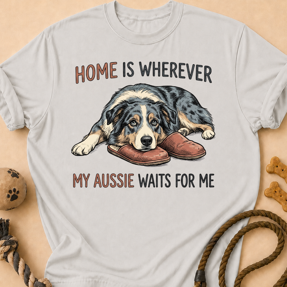 Home is Wherever Aussie T-Shirt