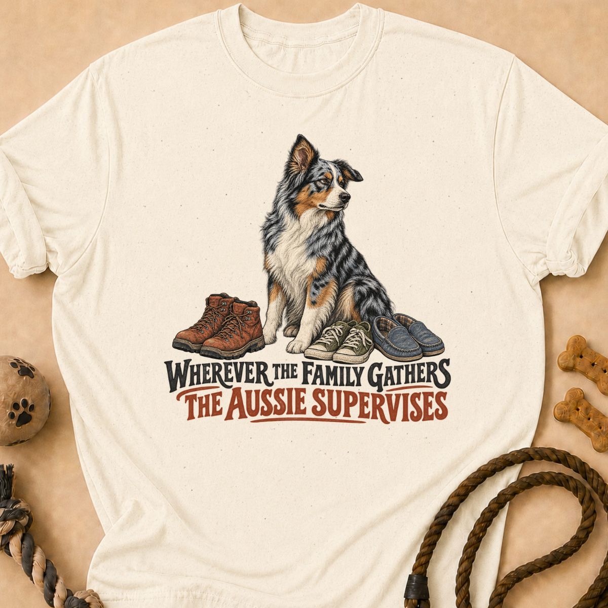 Family Gathers Aussie Moment T-Shirt