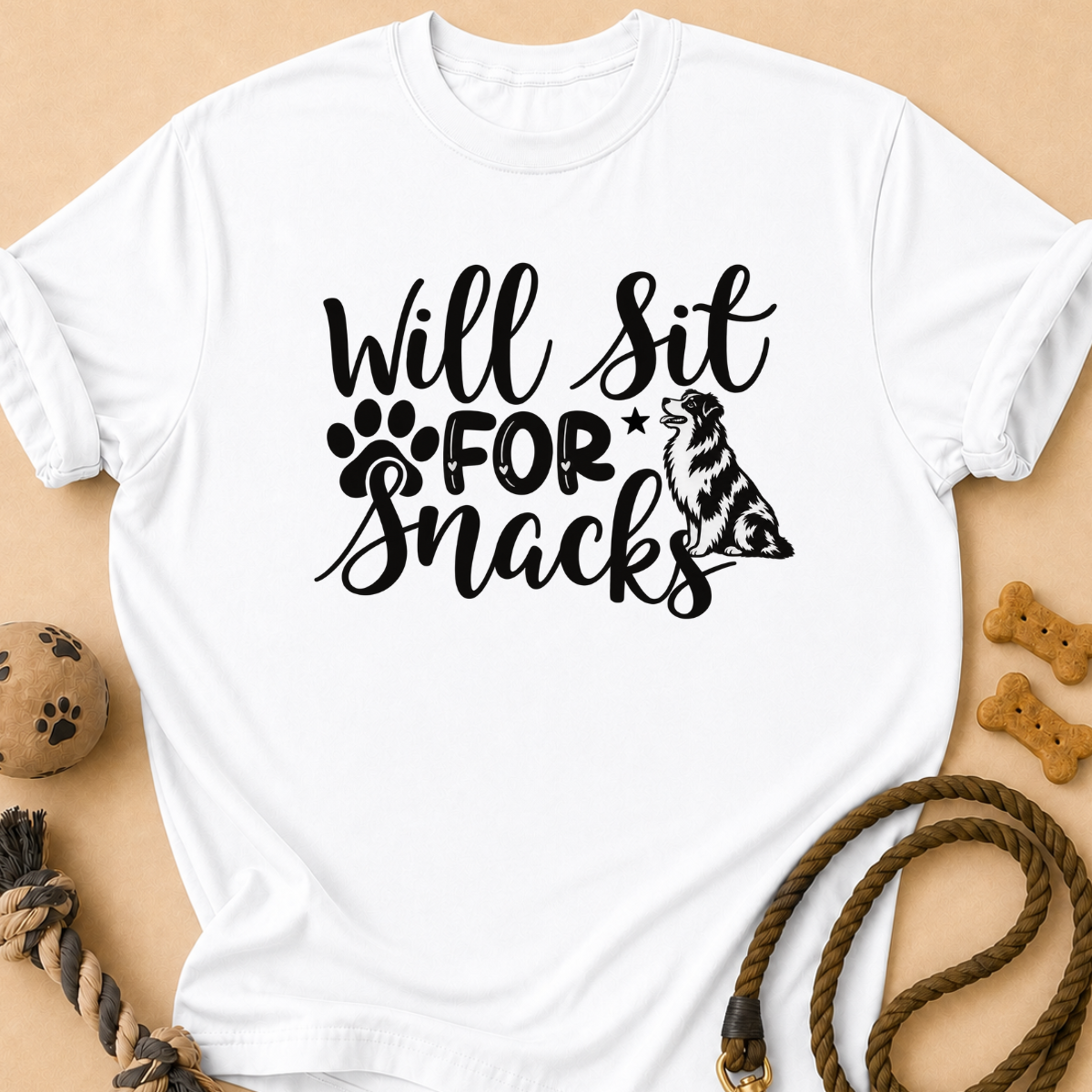 For Snacks T-Shirt