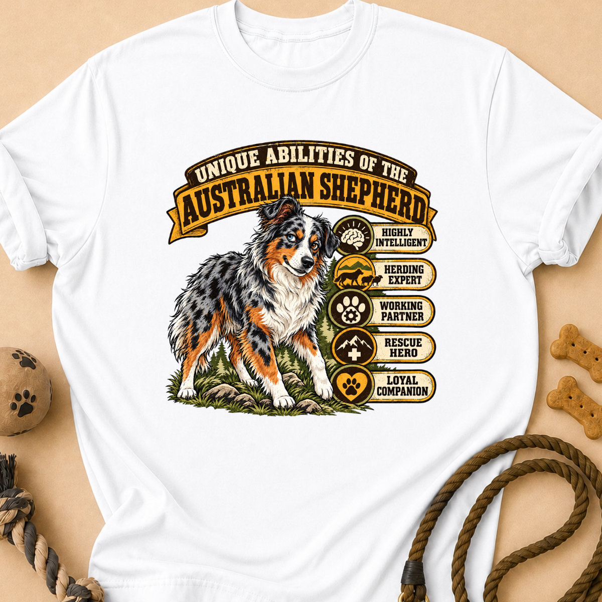 Unique Abilities Aussie T-Shirt