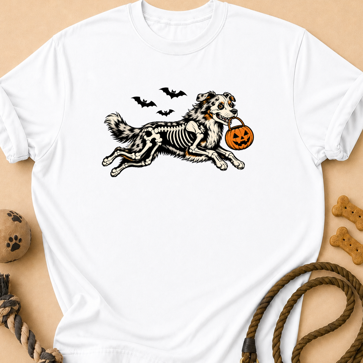 Halloween Spooky Skeleton T-Shirt