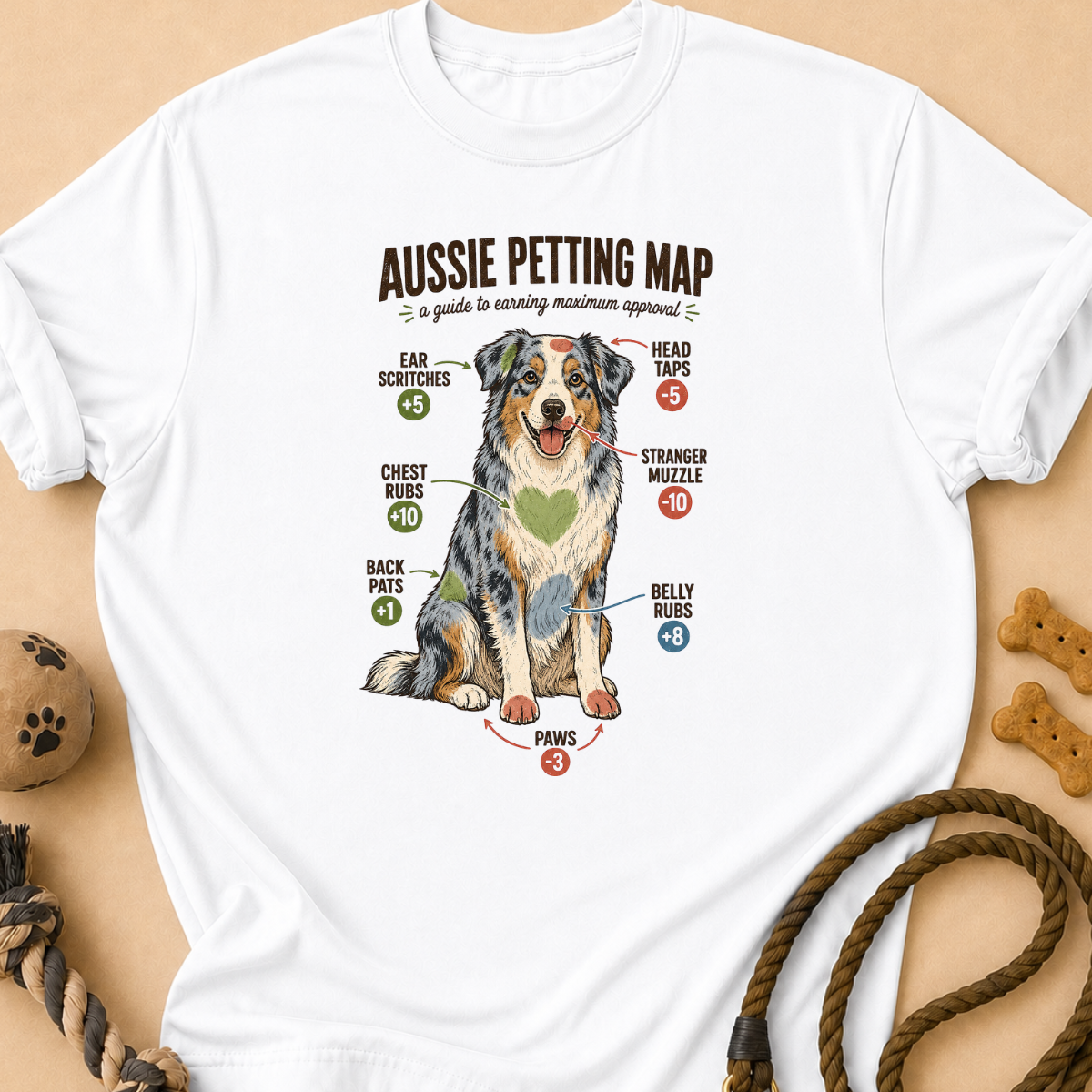 Petting Map T-Shirt