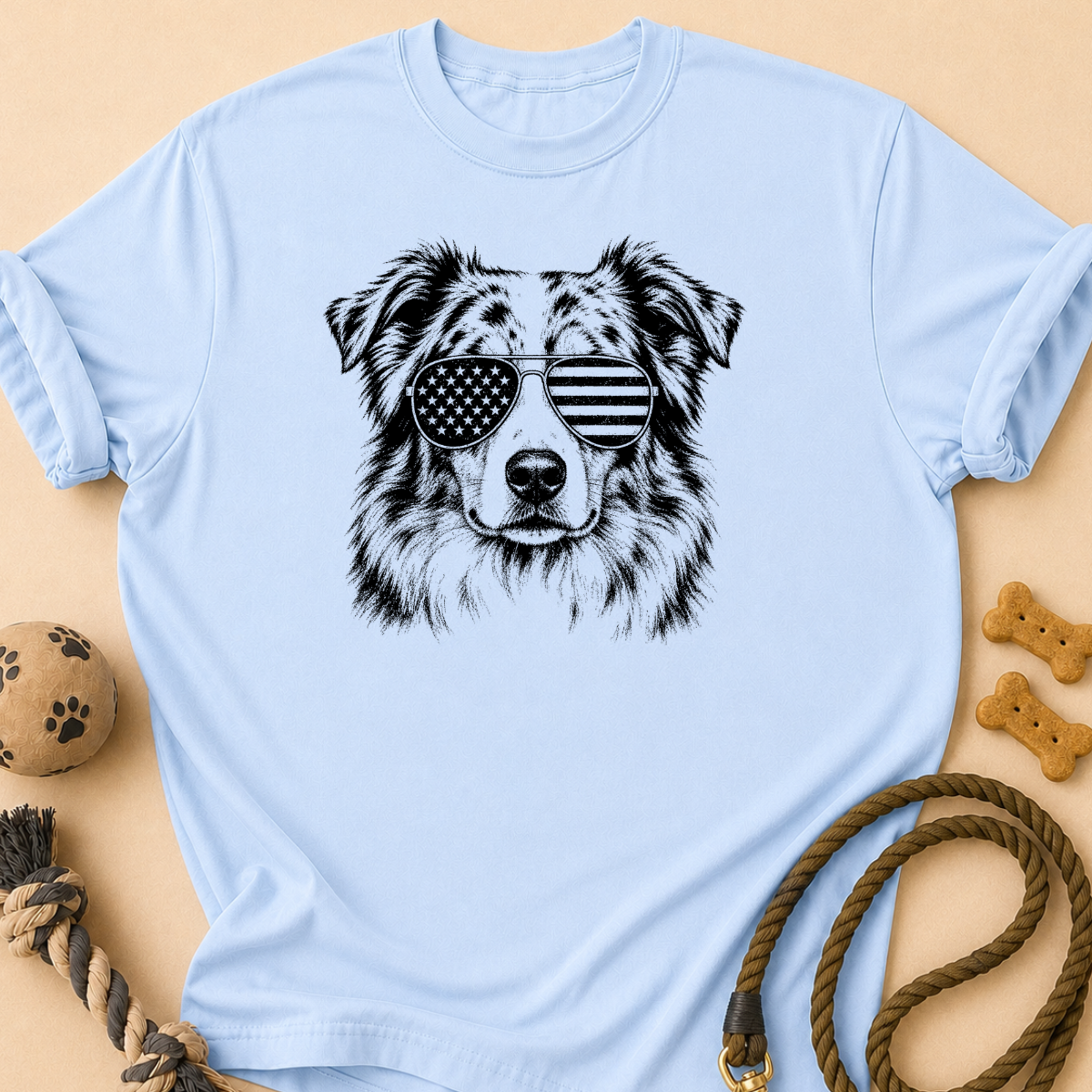 Aussie USA Patriot T-Shirt