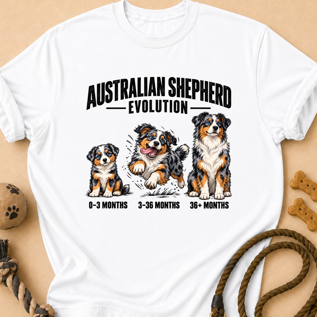 Evolution Aussie T-Shirt