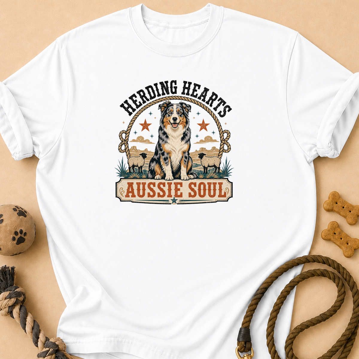 Herding Aussie T-Shirt