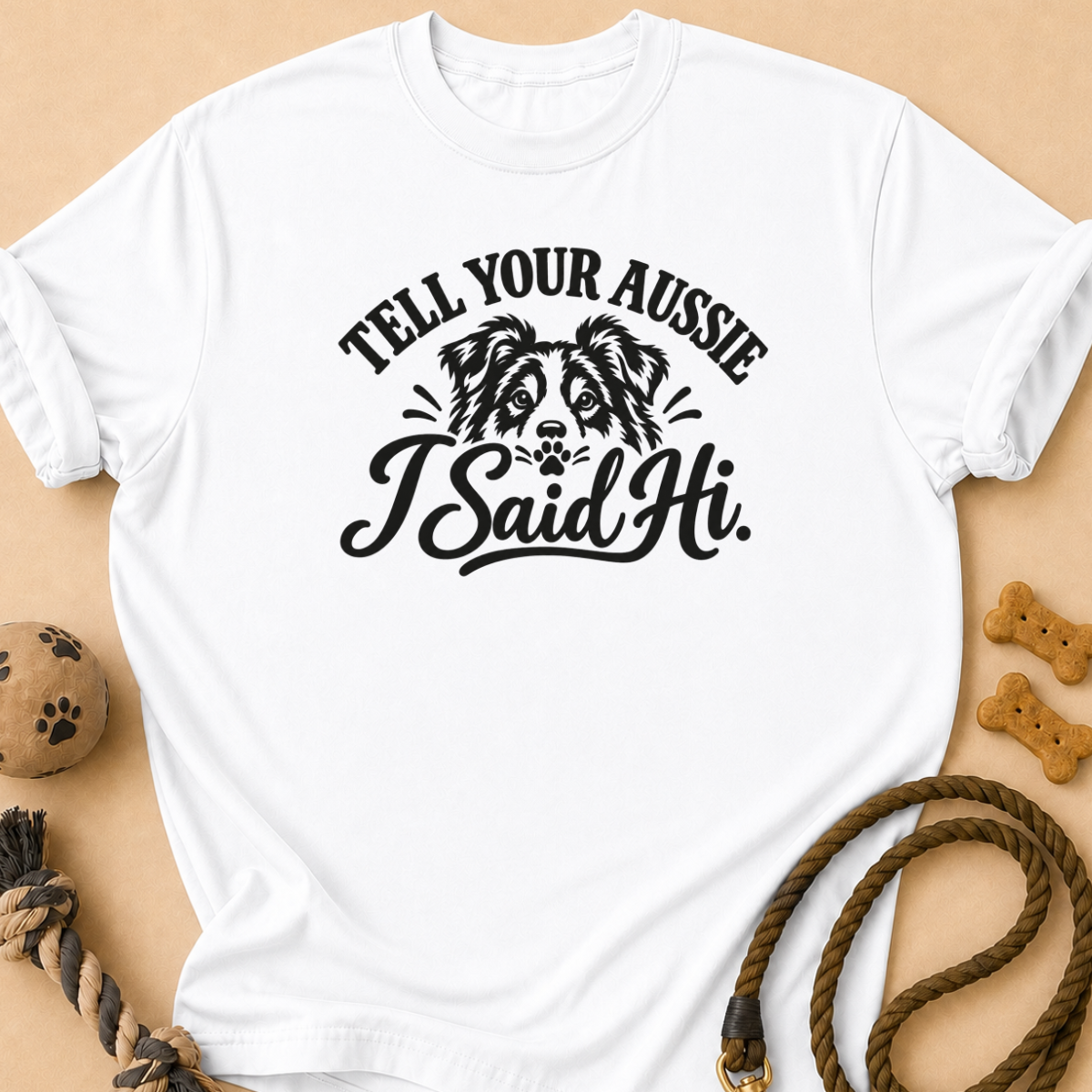 Said Hi Aussie T-Shirt