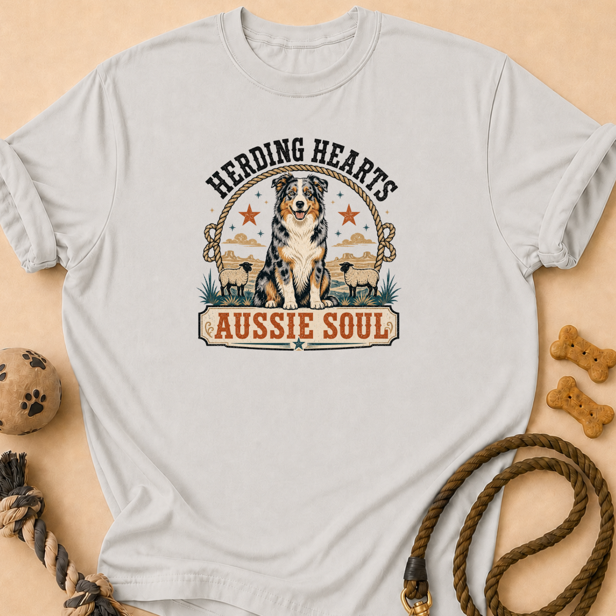 Herding Aussie T-Shirt