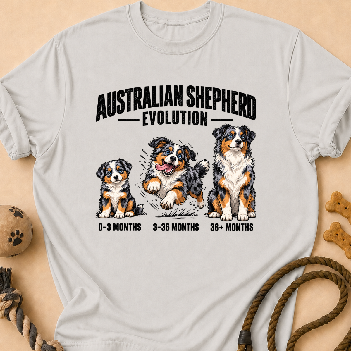 Evolution Aussie T-Shirt