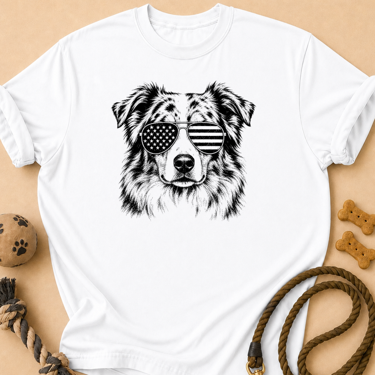 Aussie USA Patriot T-Shirt