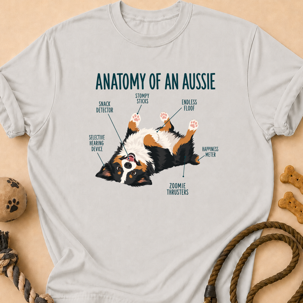 Anatomy of an Aussie T-Shirt