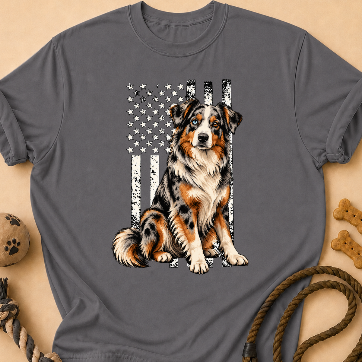 Flag US Aussie T-Shirt