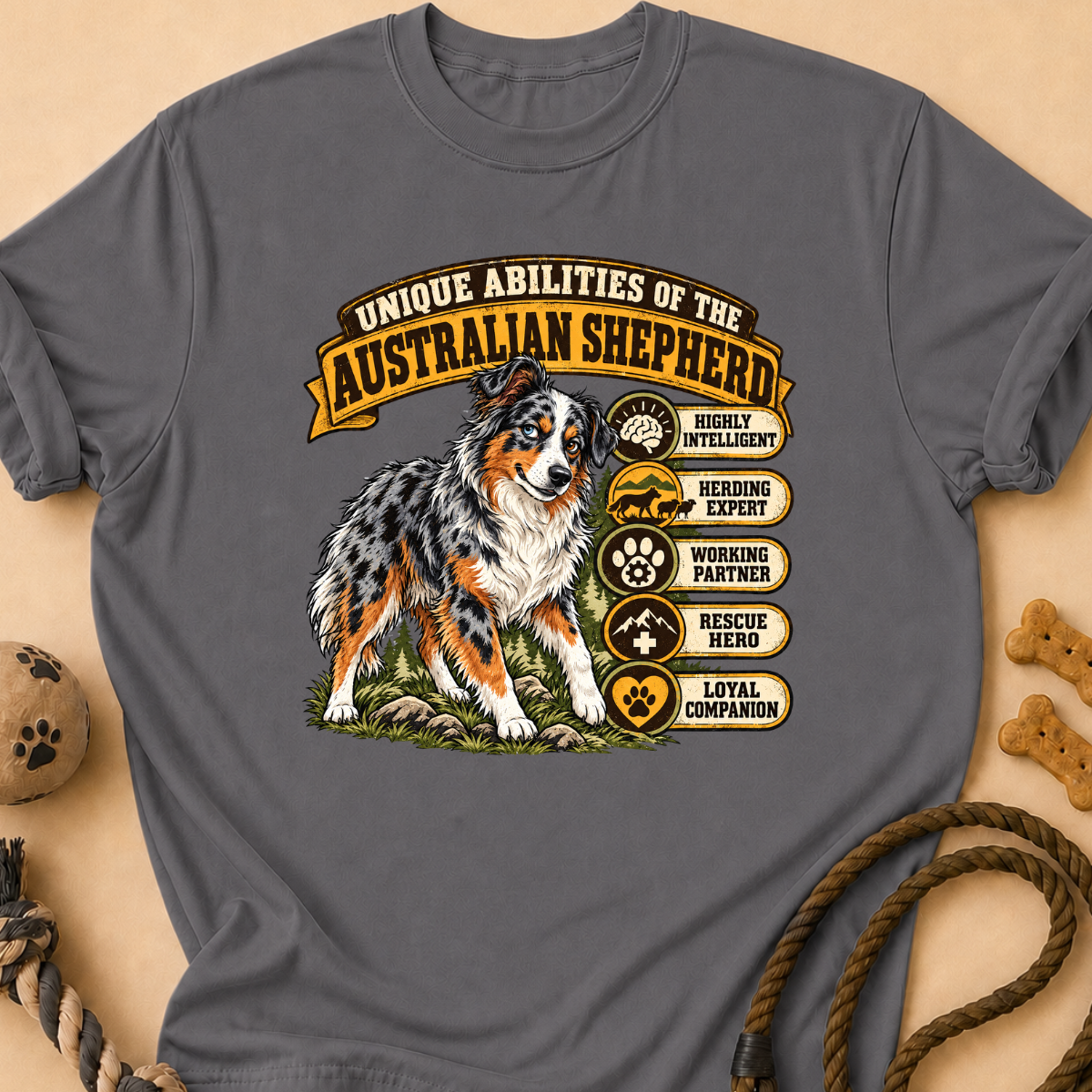 Unique Abilities Aussie T-Shirt