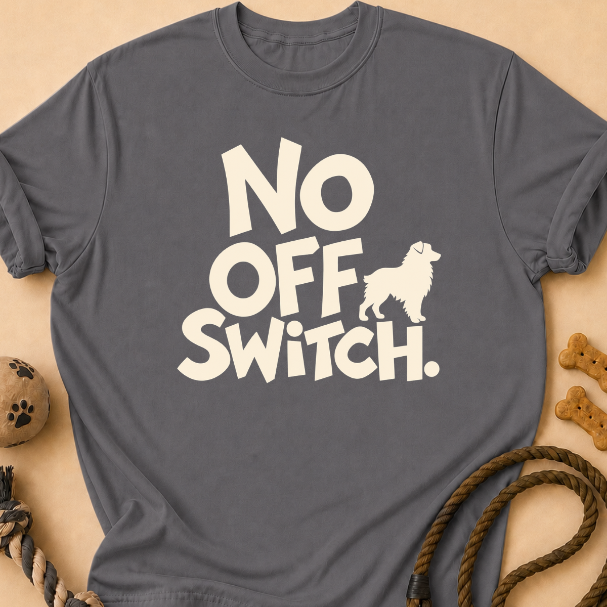 No Off Switch Aussie T-Shirt