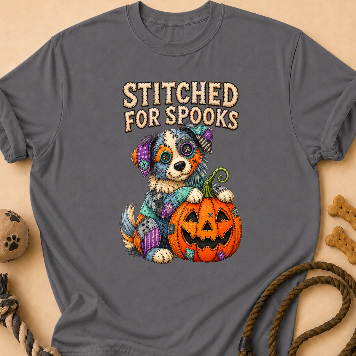 Halloween Stitched Spooks T-Shirt