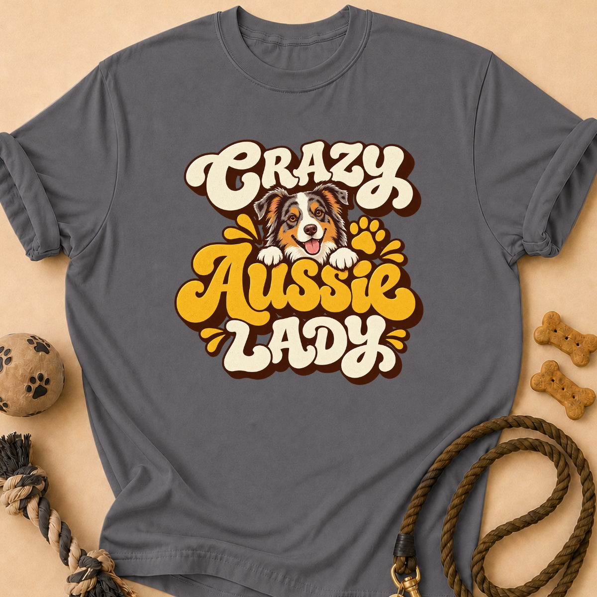 Crazy Aussie Lady T-Shirt