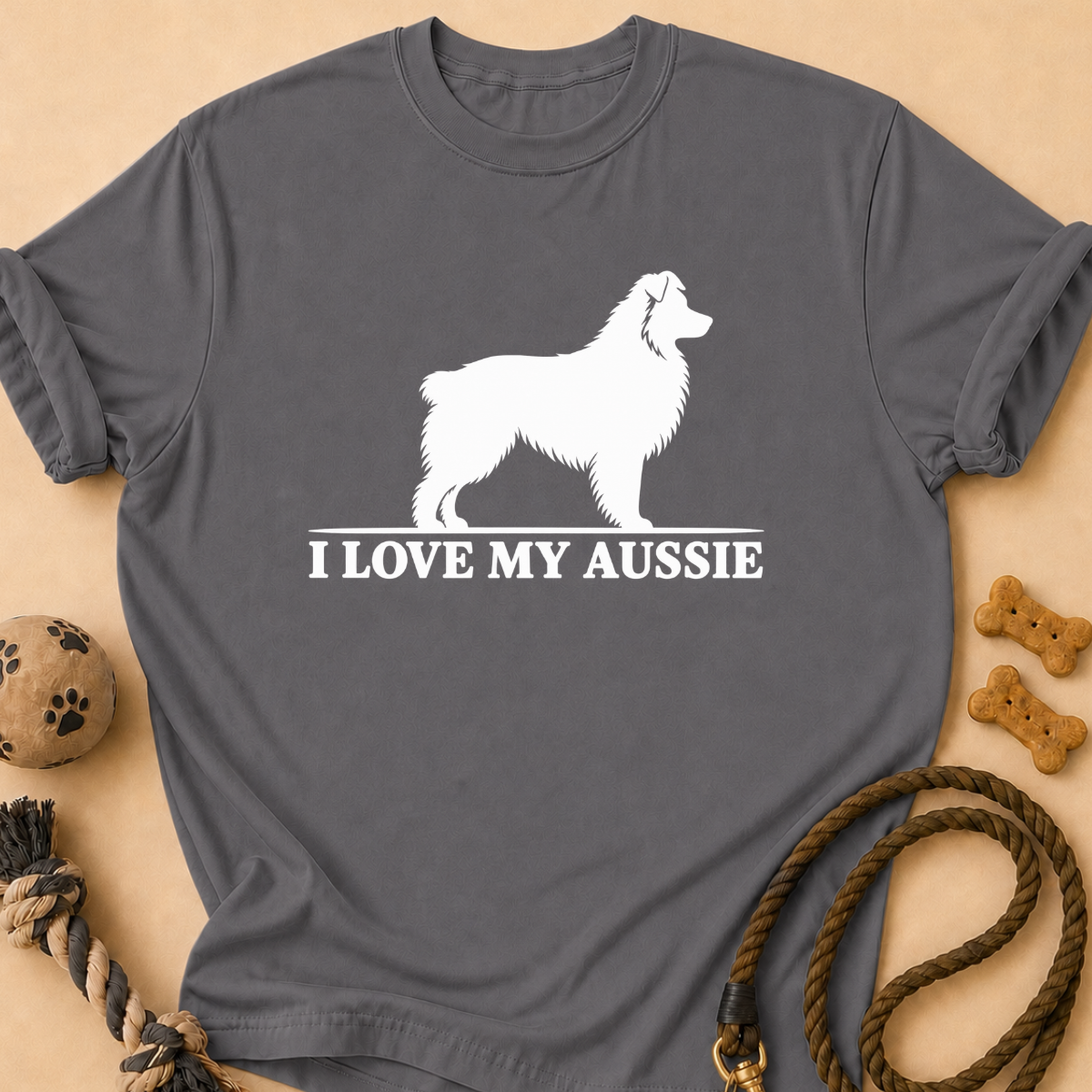 I Love My Aussie T-Shirt