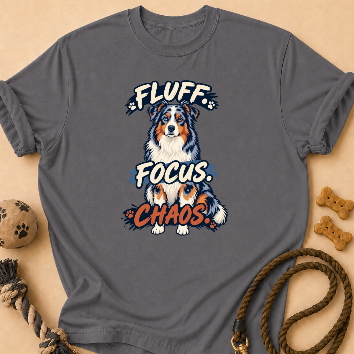 Fluff Focus Chaos T-Shirt