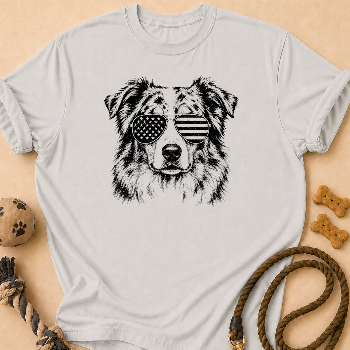 Aussie USA Patriot T-Shirt