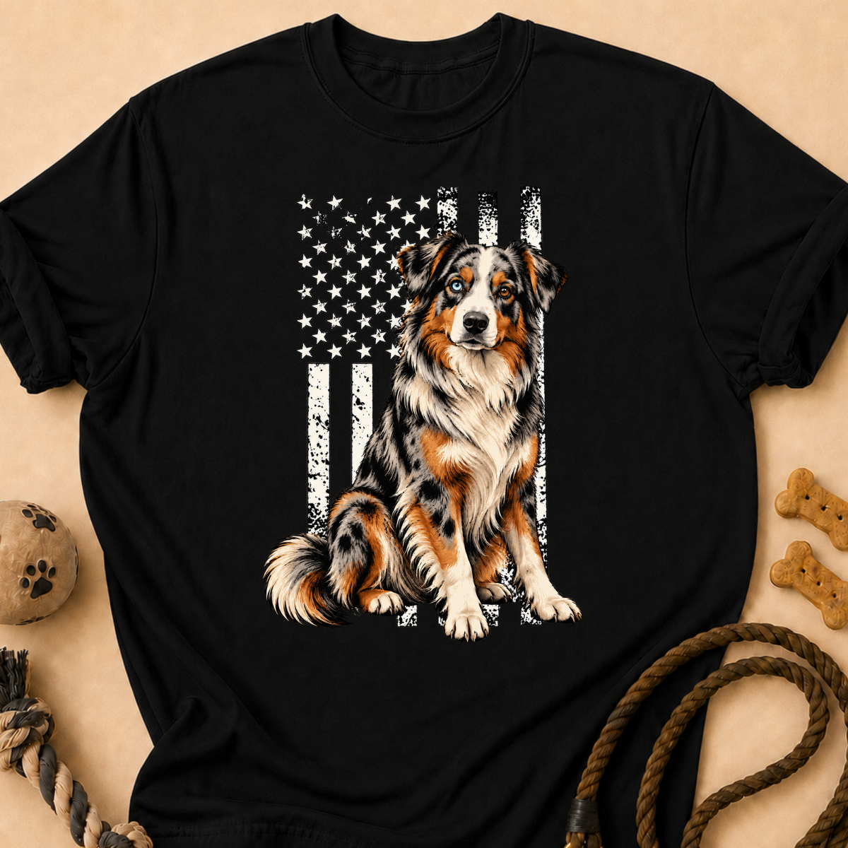 Flag US Aussie T-Shirt