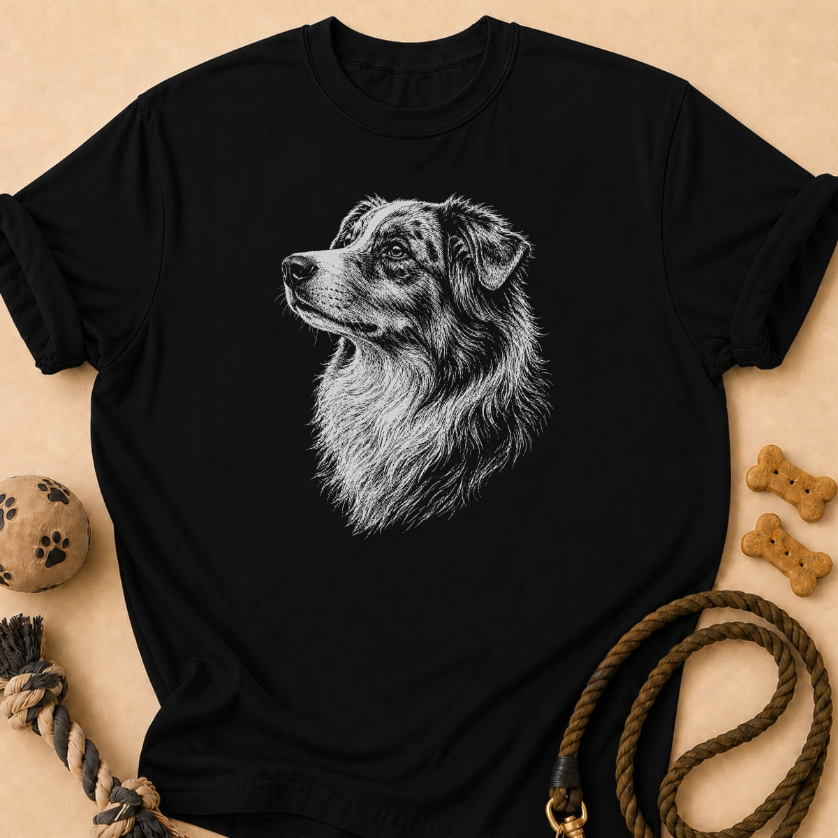 Aussie portrait T-Shirt