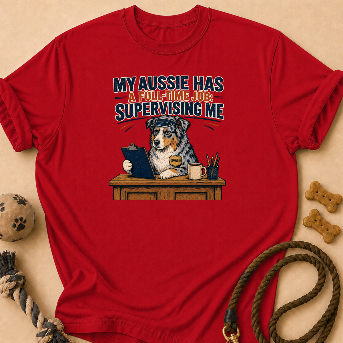Supervising Aussie T-Shirt