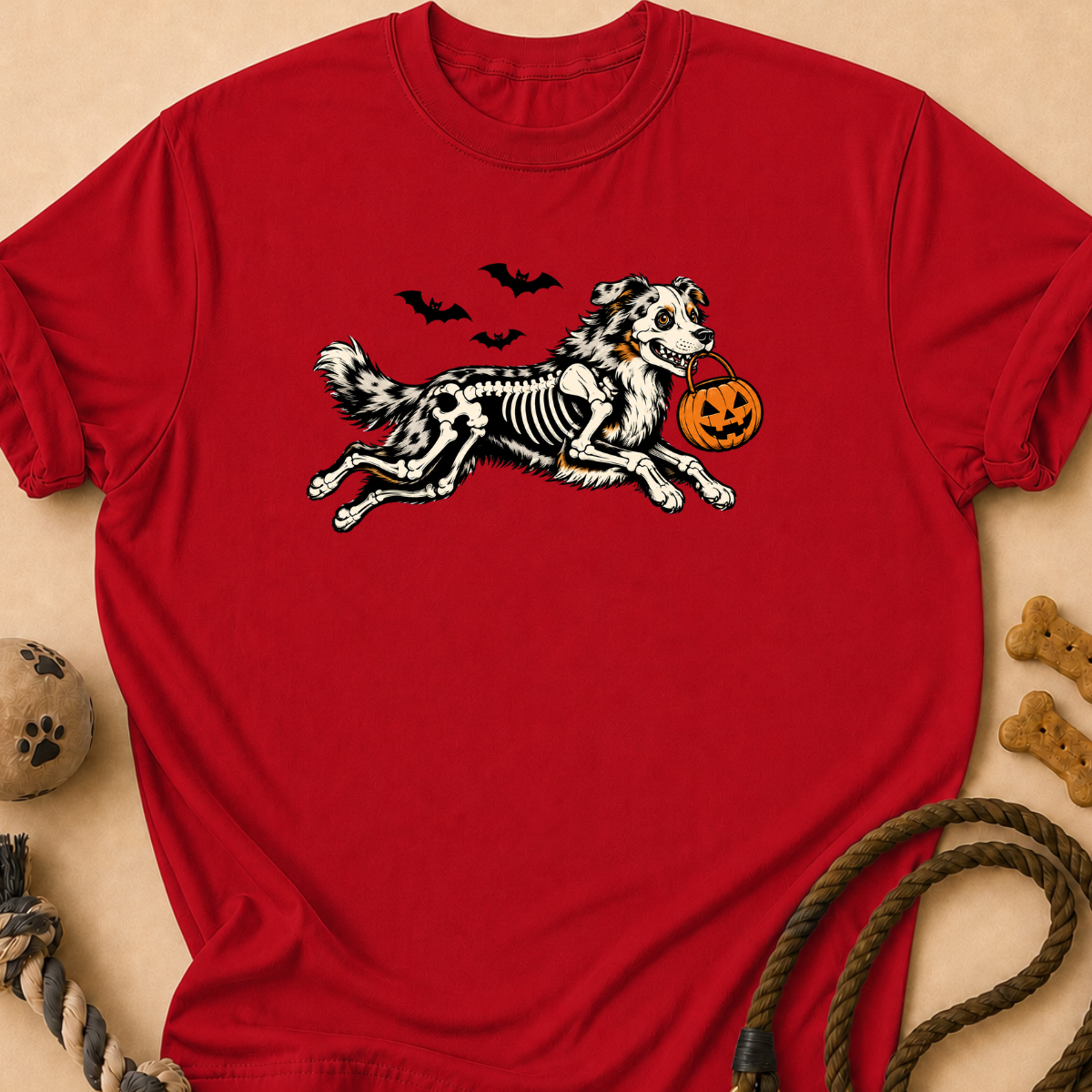 Halloween Spooky Skeleton T-Shirt