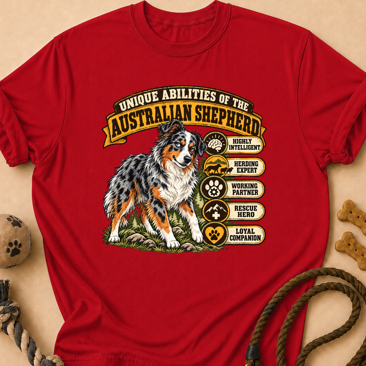 Unique Abilities Aussie T-Shirt
