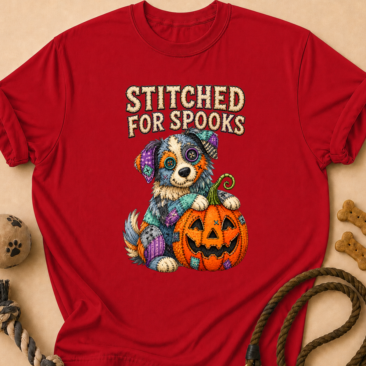 Halloween Stitched Spooks T-Shirt