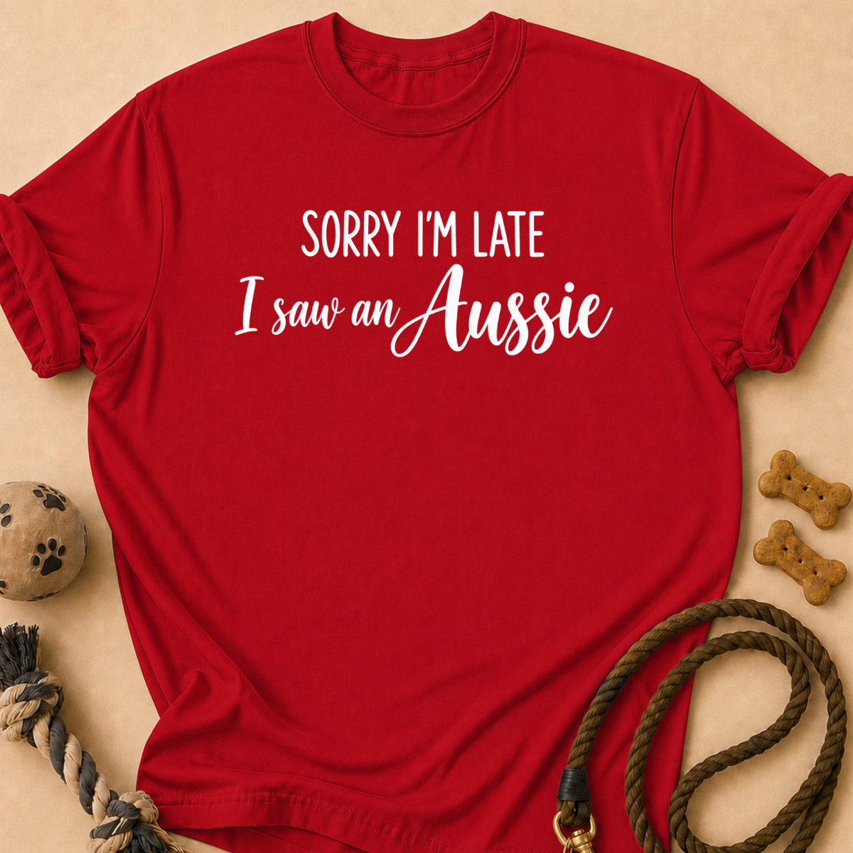 I Saw an Aussie T-Shirt