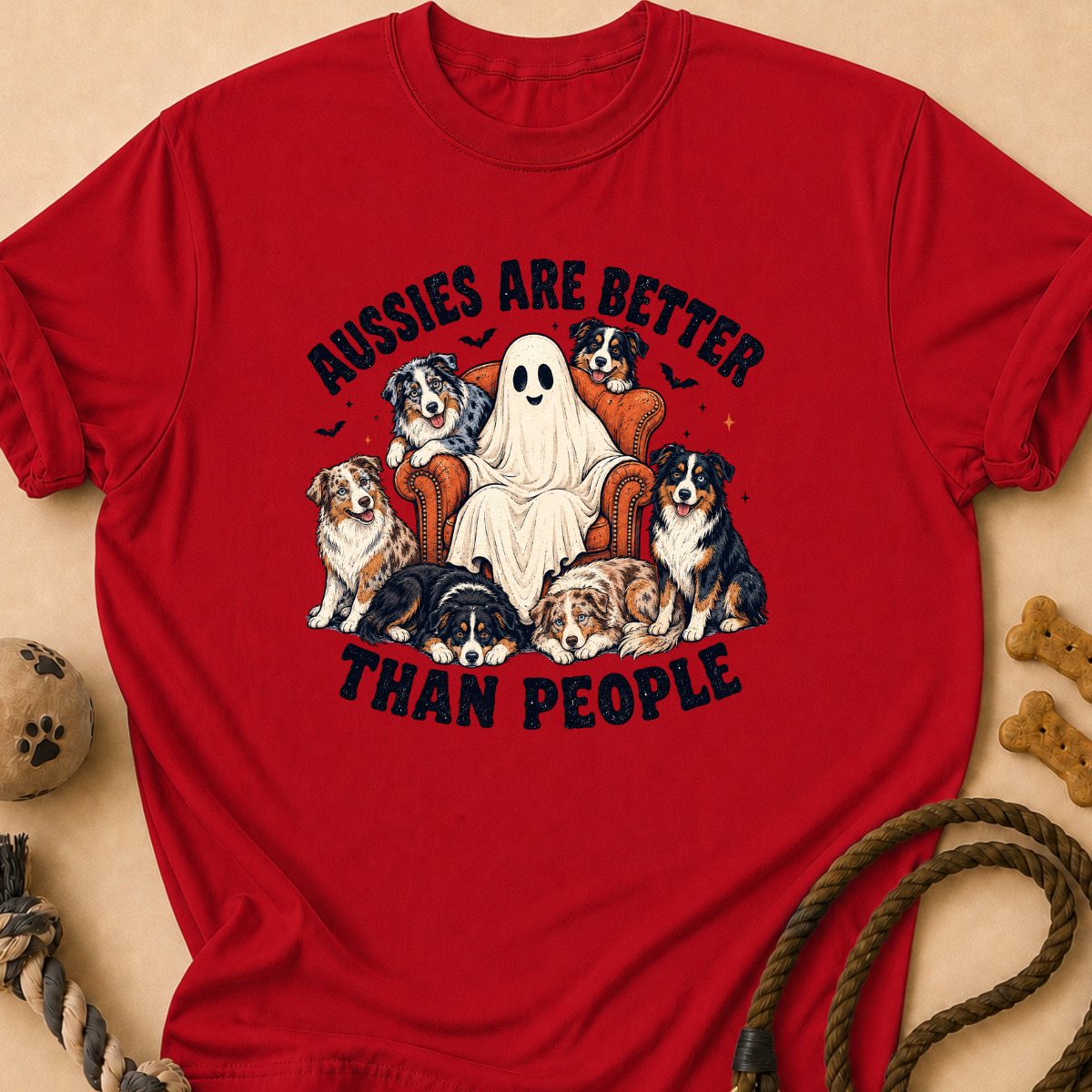 Halloween Aussies Better T-Shirt