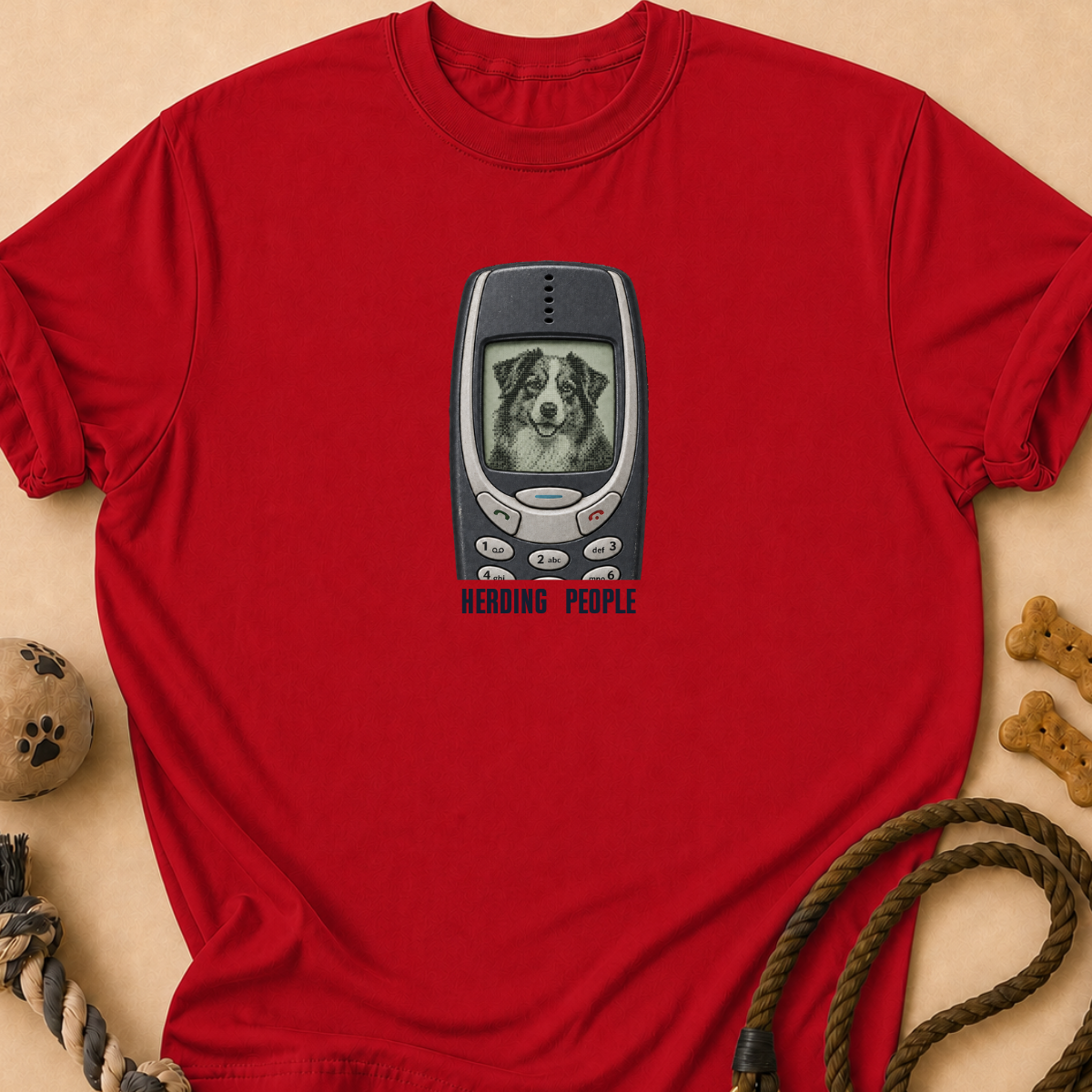Aussie Herding People T-Shirt