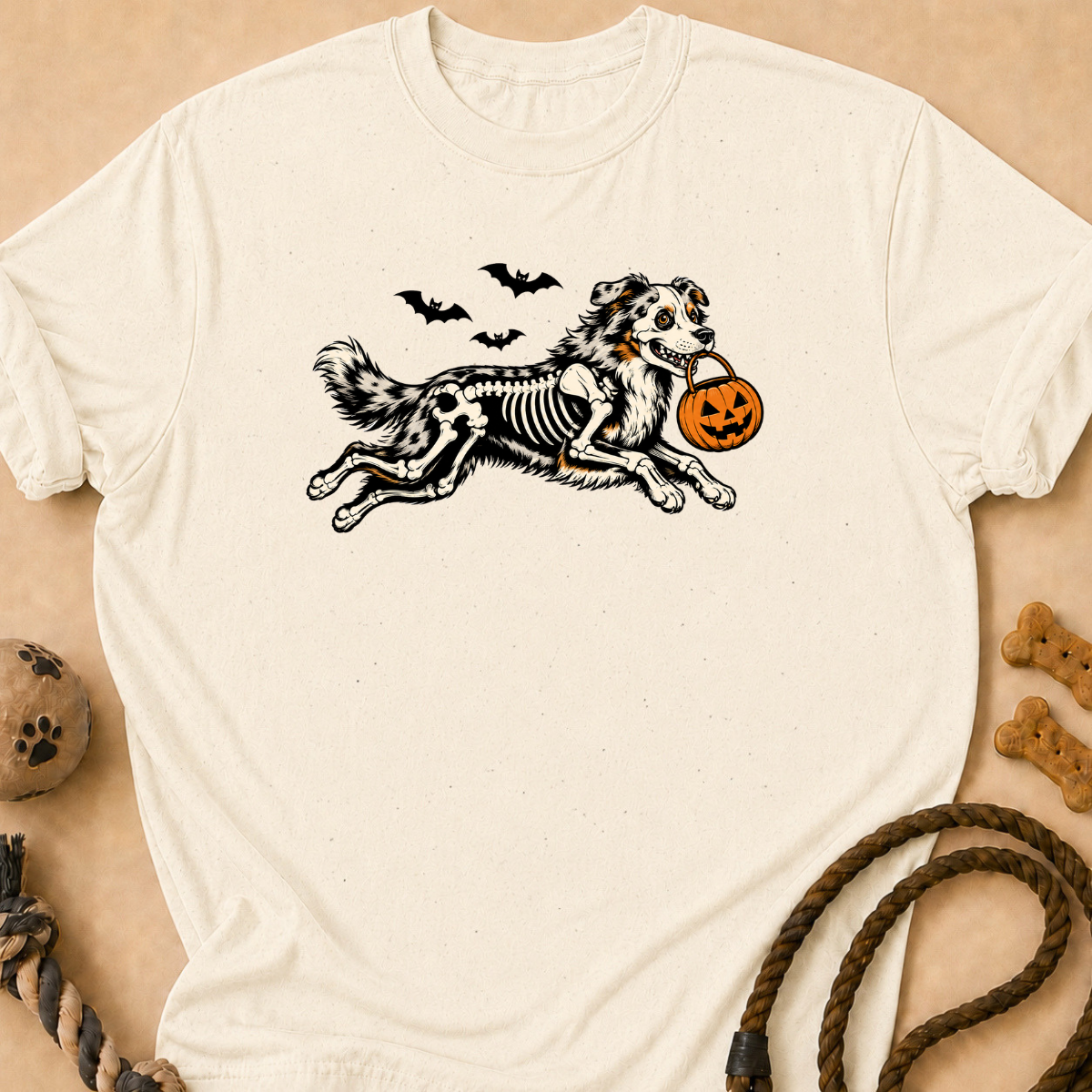 Halloween Spooky Skeleton T-Shirt