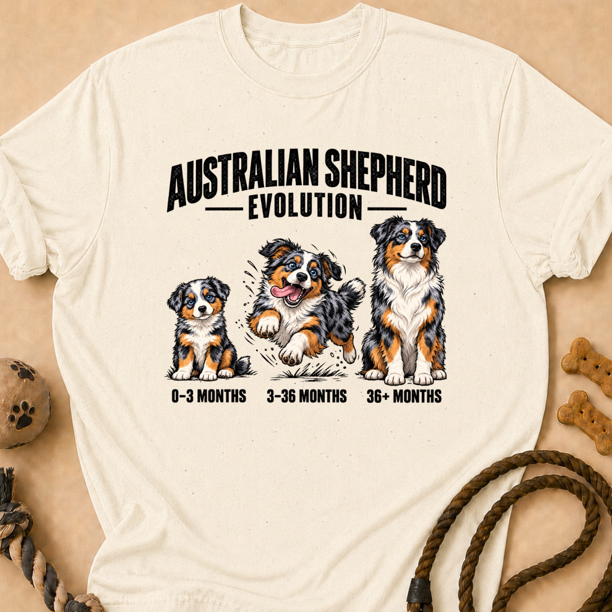 Evolution Aussie T-Shirt