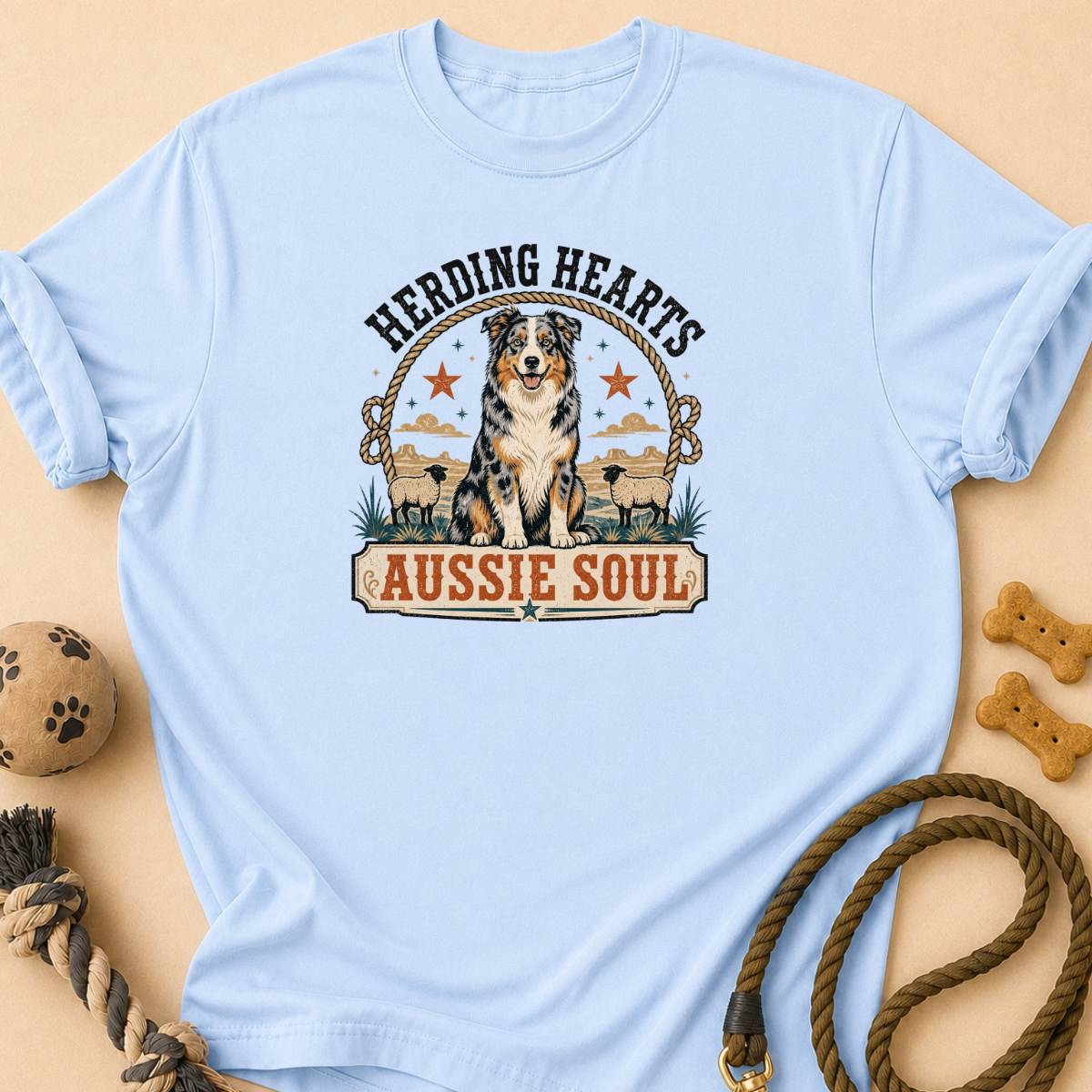 Herding Aussie T-Shirt