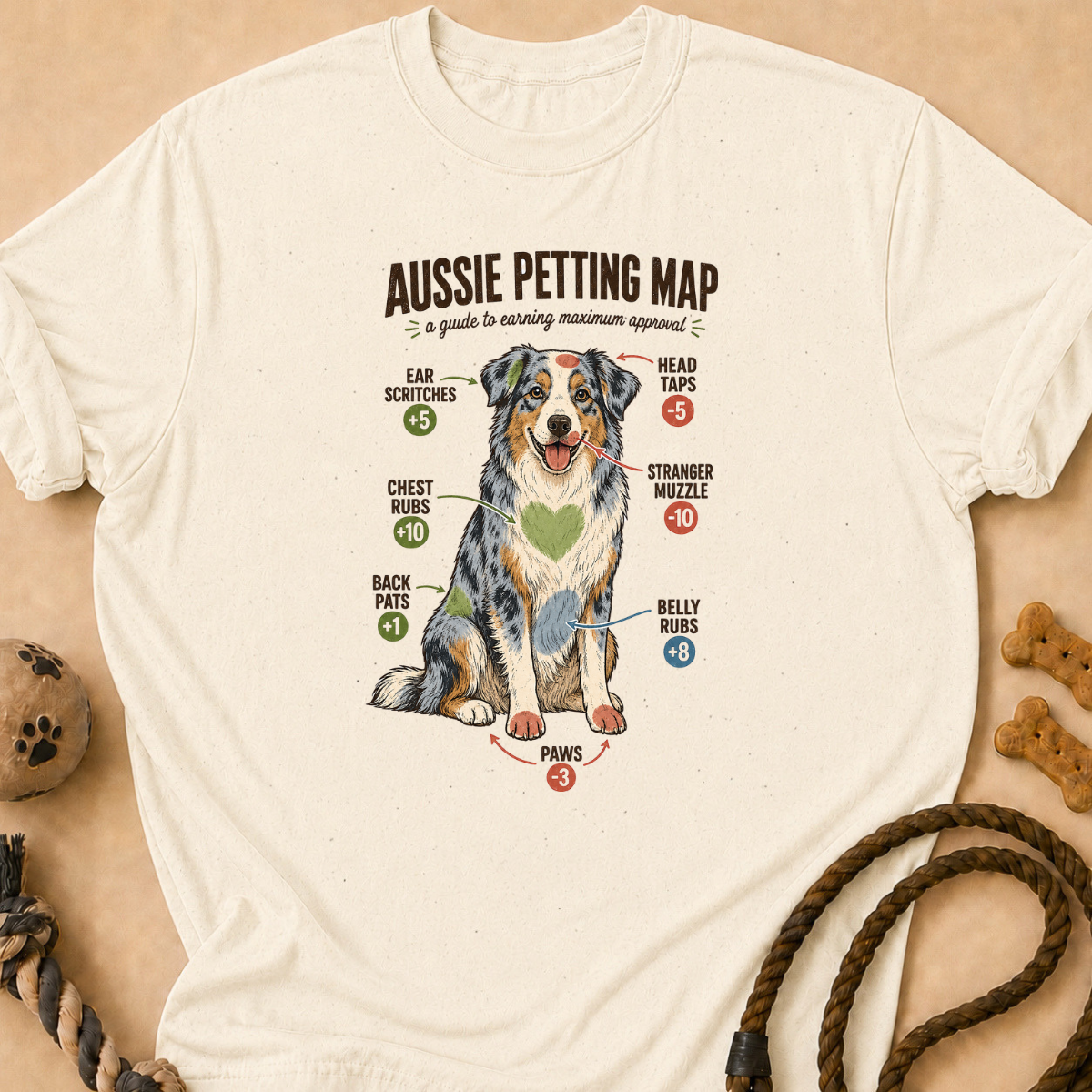 Petting Map T-Shirt