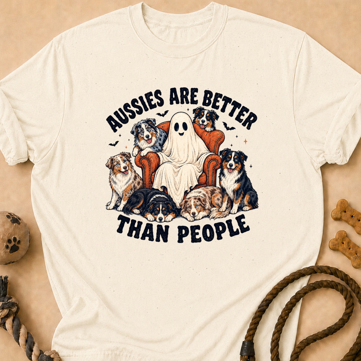 Halloween Aussies Better T-Shirt