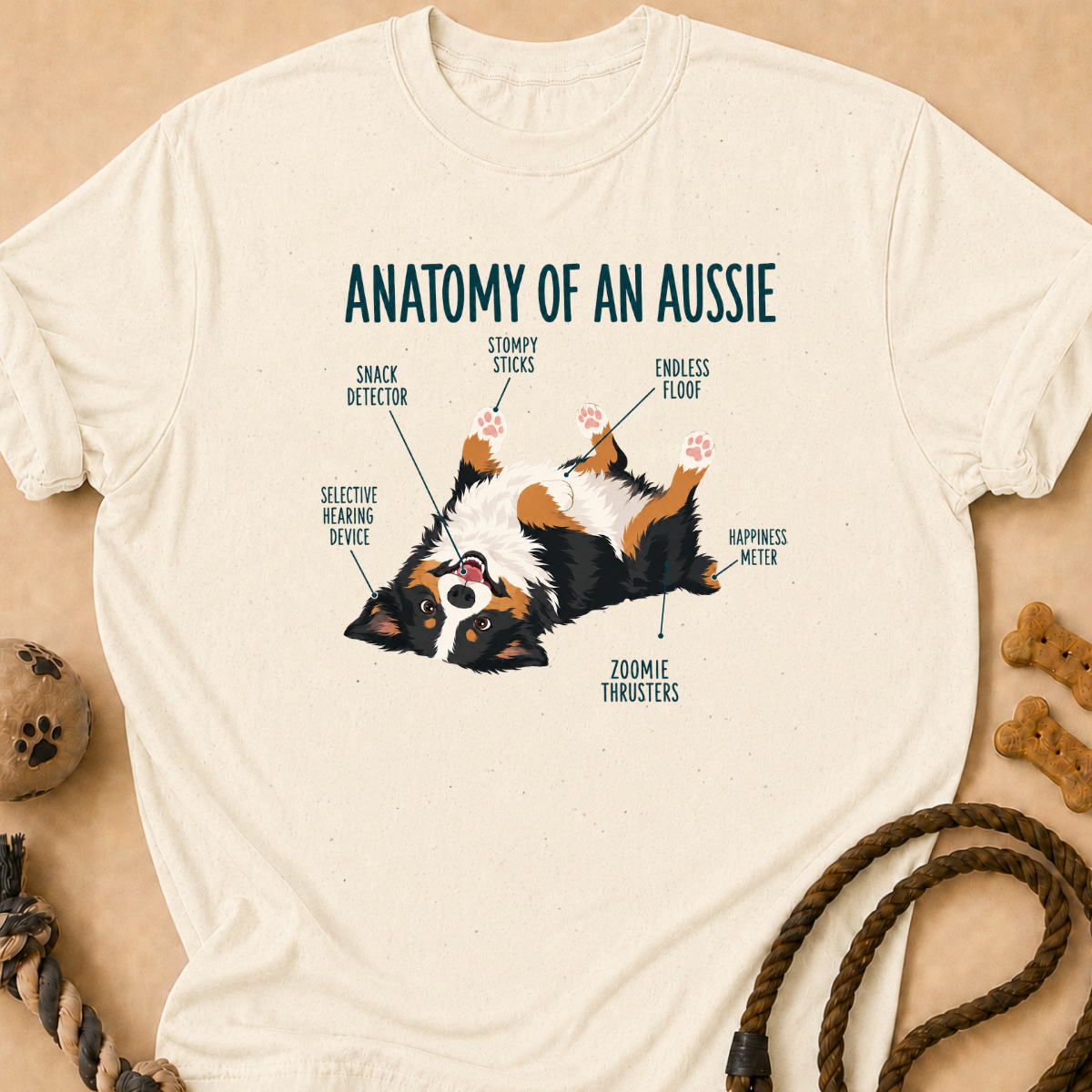 Anatomy of an Aussie T-Shirt