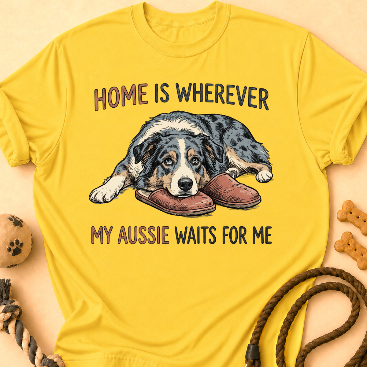 Home is Wherever Aussie T-Shirt