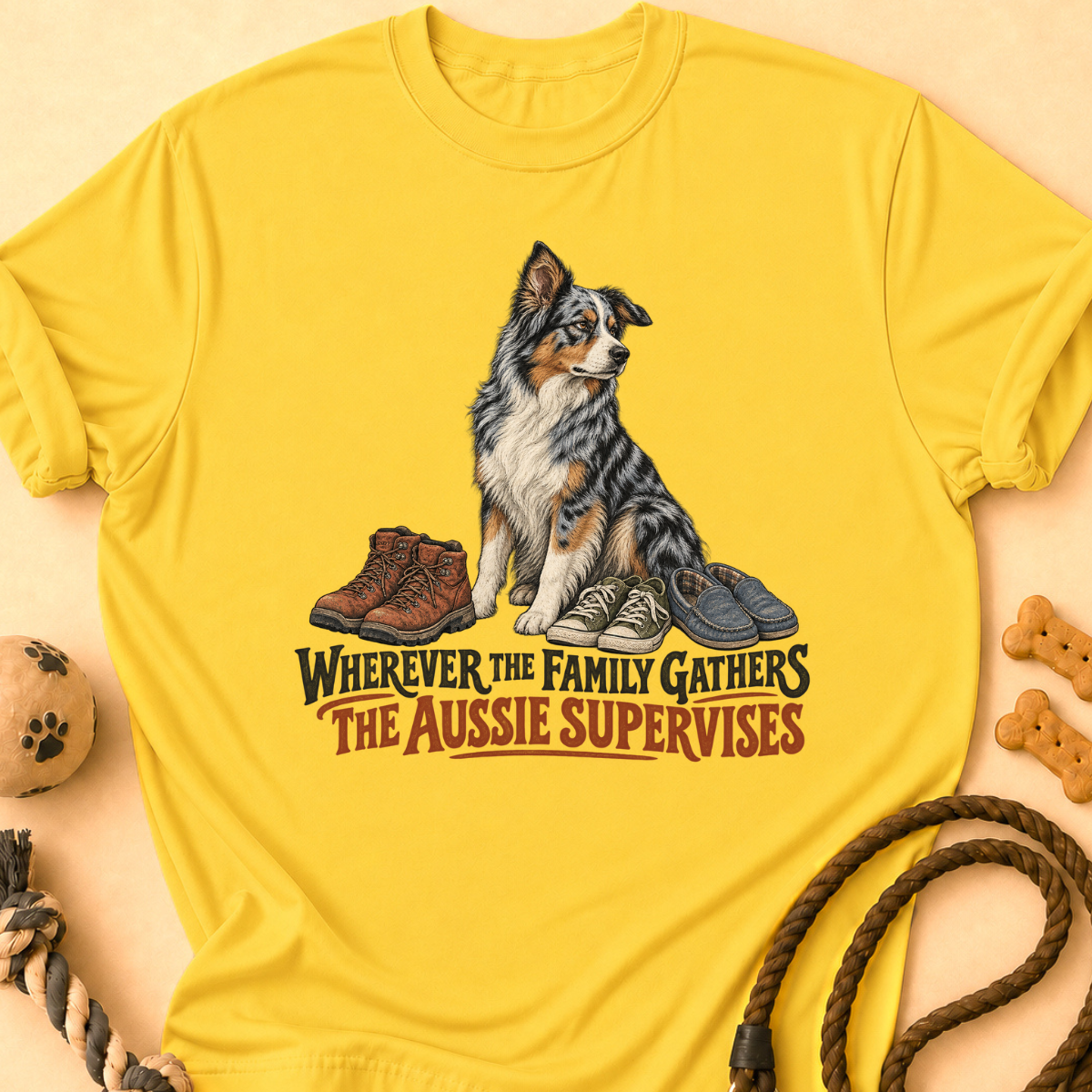 Family Gathers Aussie Moment T-Shirt