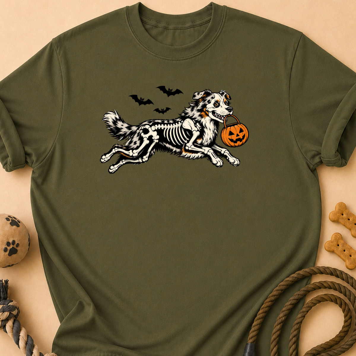 Halloween Spooky Skeleton T-Shirt