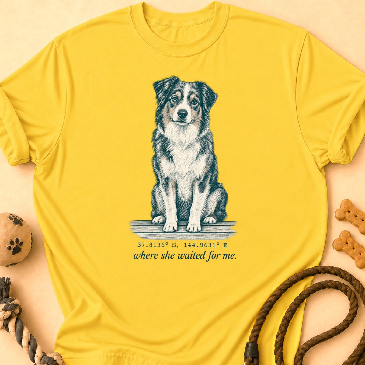 She Waited - Aussie T-Shirt
