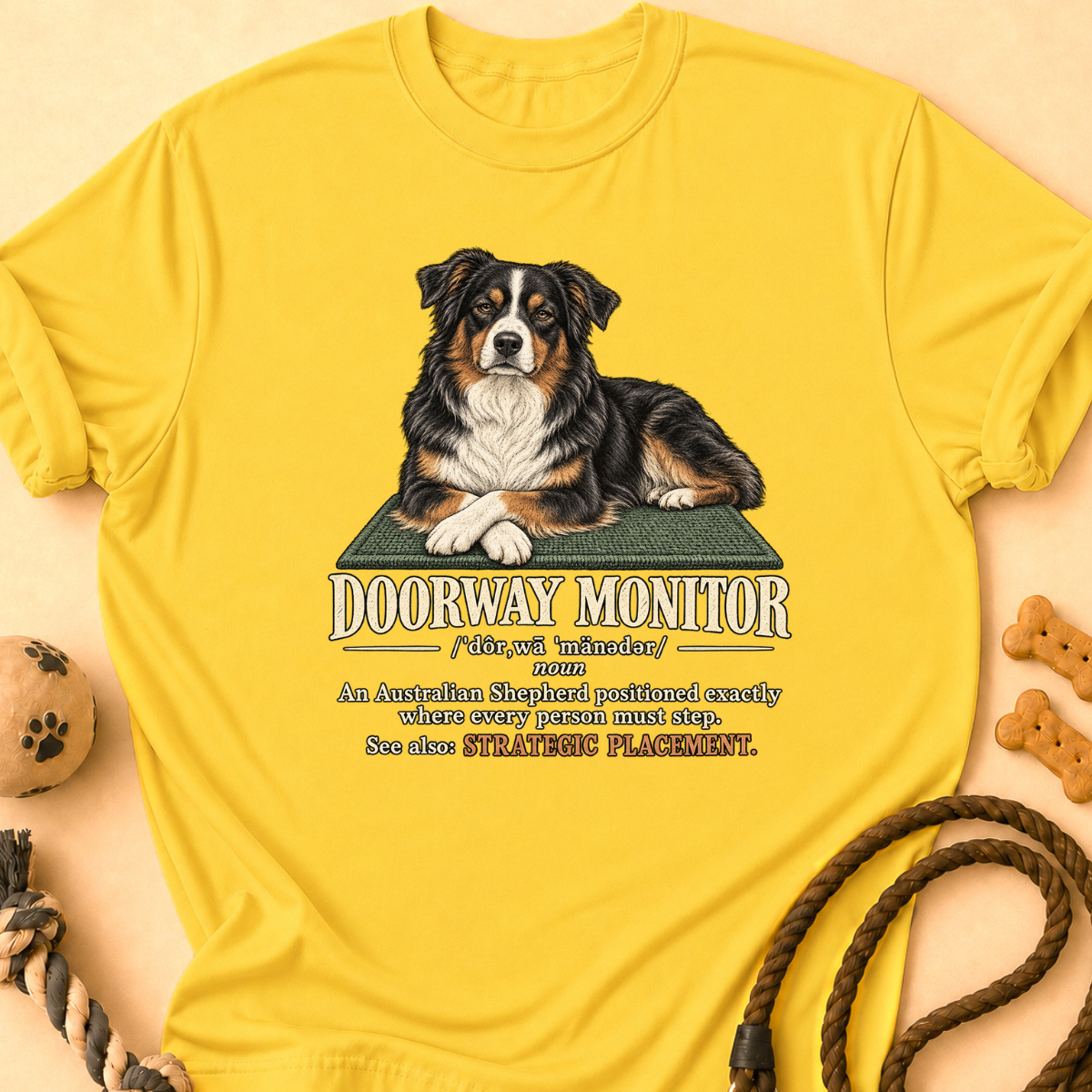 Doorway Monitor Aussie T-Shirt
