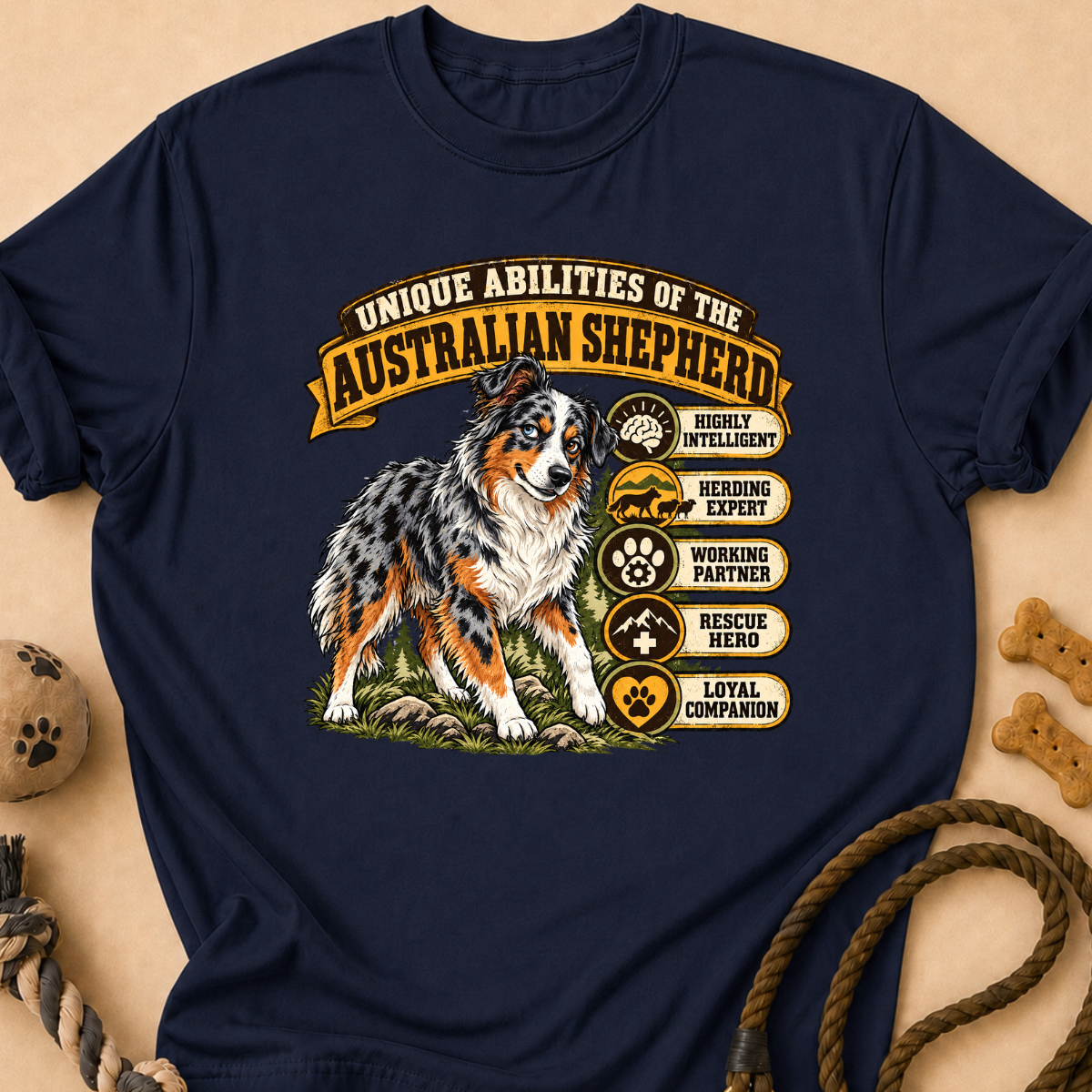 Unique Abilities Aussie T-Shirt