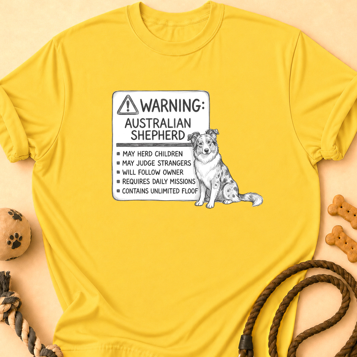Warning Aussie T-Shirt